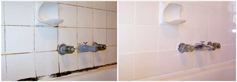 Mouldy Silicone Seal Replacement
