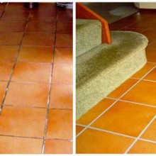 Tile Cleaning & Grout Colouring