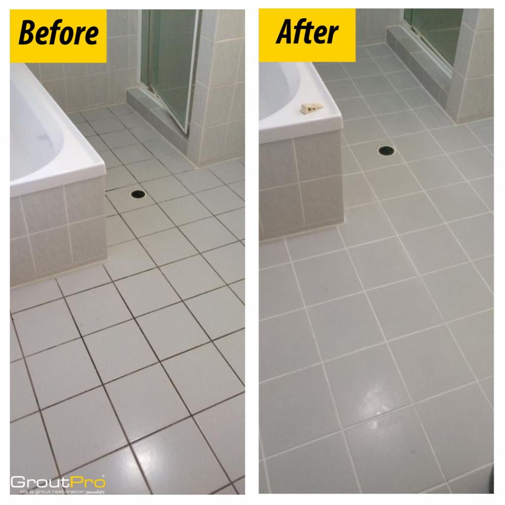 GroutPro Re-grout of the whole bathroom