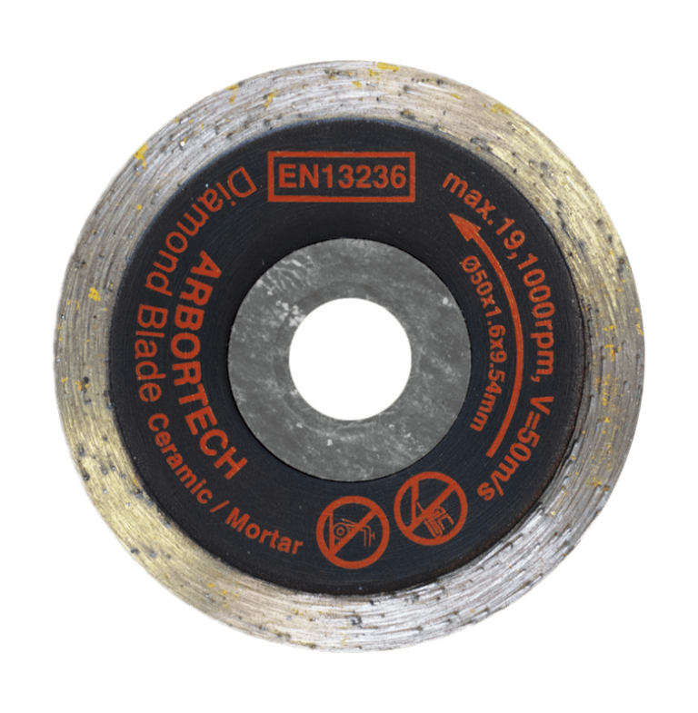 Arbortech Trade Grinder Diamond Disc 54mm x 1.5mm GroutPro Tile and