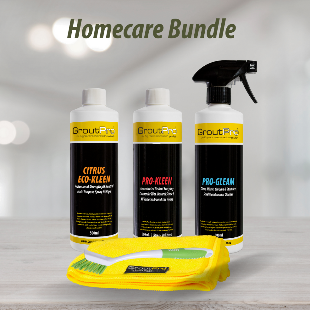 Product categories Homecare Products GroutPro Tile and Grout Restoration Specialists