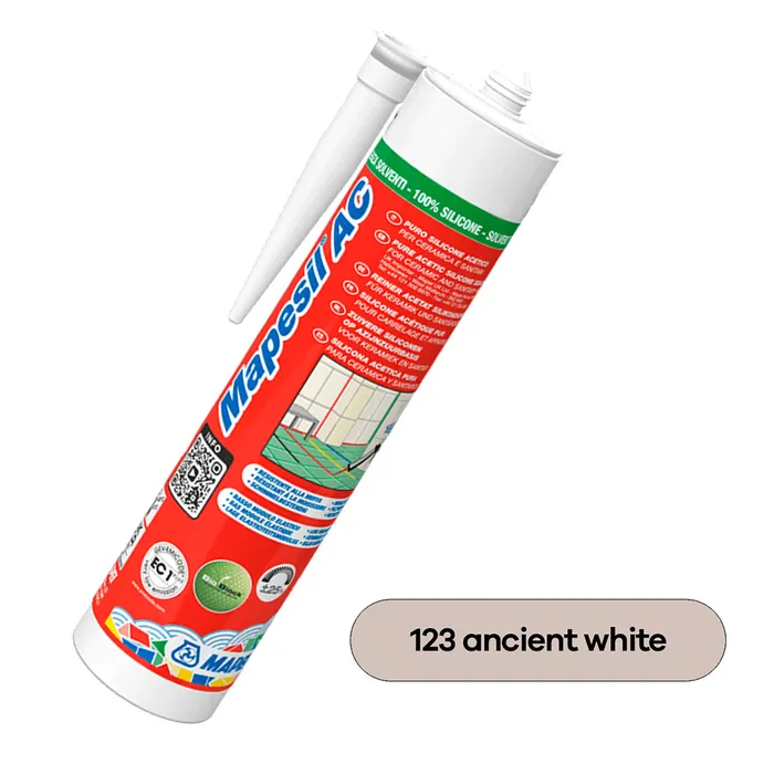 Mapesil AC Silicone 123 - Ancient White