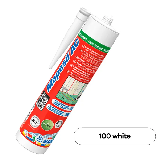 Mapesil AC Silicone 100 - White